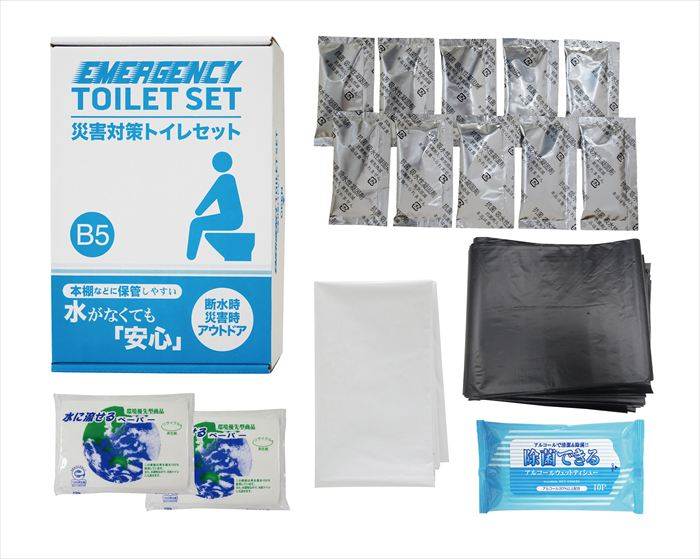 災害対策トイレセット10回分 TM-20 粗品 景品 記念品 来場記念 来店促進 ノベルティ プチギフト