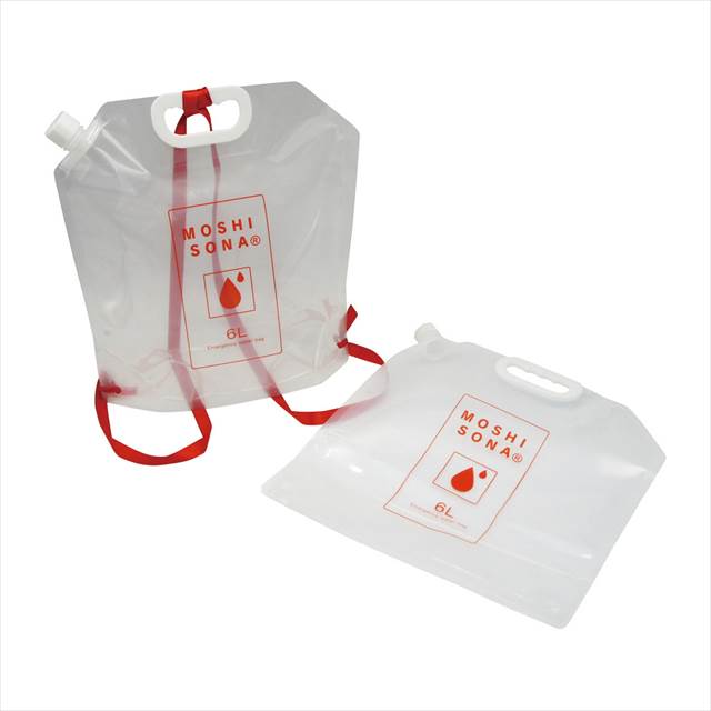 リュック型de給水袋6L 19860 景品 記念品 粗品 ノベルティ 名入れ 御挨拶 ご挨拶