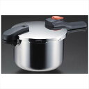 節約クック ステンレス製圧力切替式 片手圧力鍋5.5L H-5437 景品 記念品 粗品 ノベルティ 名入れ 御挨拶 ご挨拶