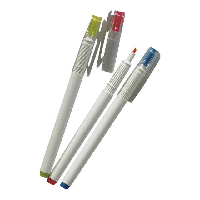 蛍光ペン3本セット CN400-3 景品 記念品 粗品 ノベルティ 名入れ 御挨拶 ご挨拶