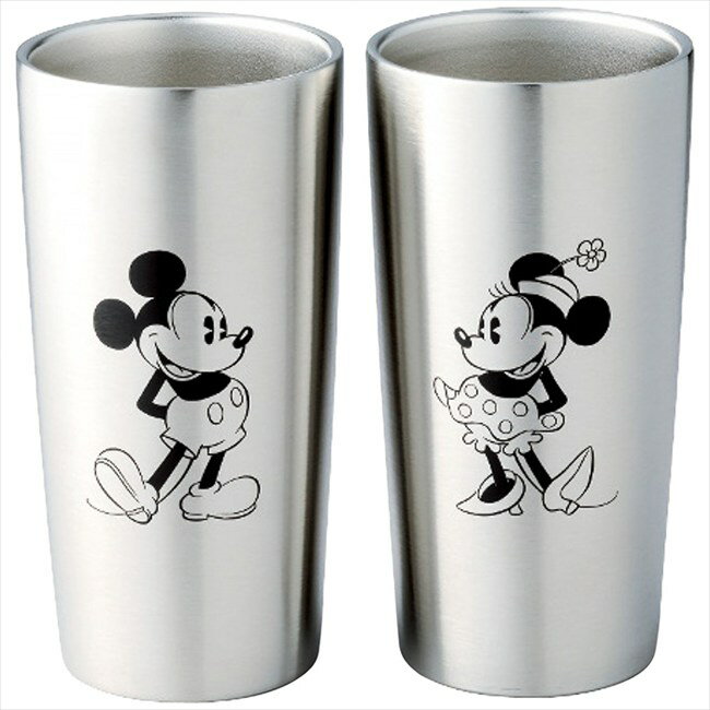 ディズニー ステンレス真空タンブラーセット440ml(ミッキー＆ミニー) 82670 内祝 内祝い お祝 御祝 記..