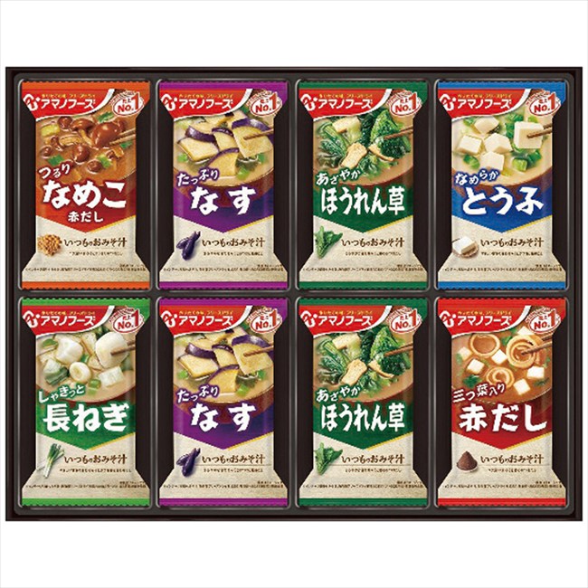 アマノフーズ おみそ汁ギフト 300M 300M 内祝 内祝い お祝 御祝 記念品 出産内祝い プレゼント 快気祝い 粗供養 引出物
