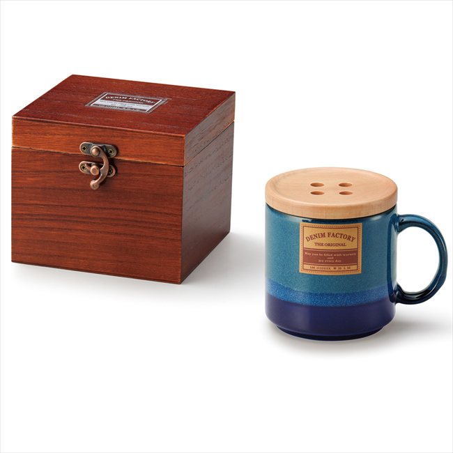 毎日使いたくなる、暮らしの器Denim Factory マグカップ(INDIGO) 洋食器（マグカップ/グラス） DN-1423 記念品 引出物 粗品 ブライダル 結婚式 プレゼント 母の日 父の日 クリスマス バレンタインデー