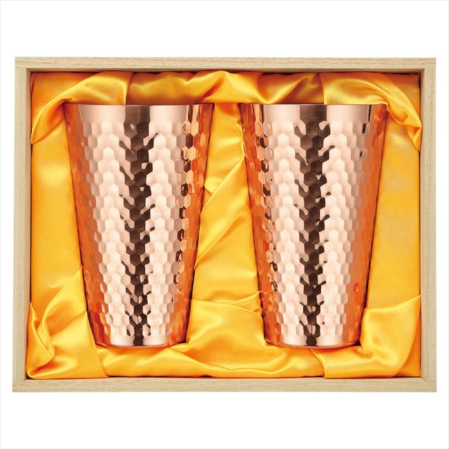 食楽工房 純銅タンブラー450ml 2P CNE976 内祝 内祝い お祝 御祝 記念品 出産内祝い プレゼント 快気祝い 粗供養 引出物