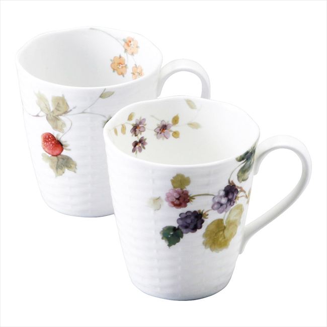 樂天商城 - ナルミ ルーシーガーデン ペアマグ 96011-21903P 内祝 内祝い お祝 御祝 記念品 出産内祝い プレゼント 快気祝い 粗供養 引出物