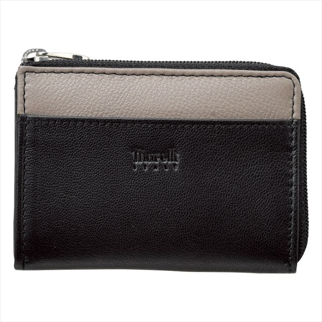 マレリー 小銭入 ブラック×グレー MPR6330 内祝 内祝い お祝 御祝 記念品 出産内祝い プレゼント 快気祝い 粗供養 引出物