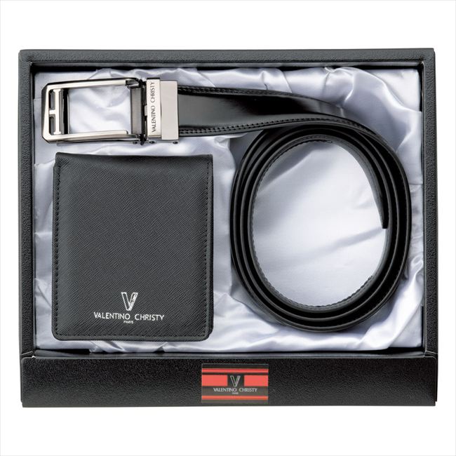 ヴァレンチノクリスティー スマートロックベルト&札入セット VCS-02 内祝 内祝い お祝 御祝 記念品 出産内祝い プレゼント 快気祝い 粗供養 引出物