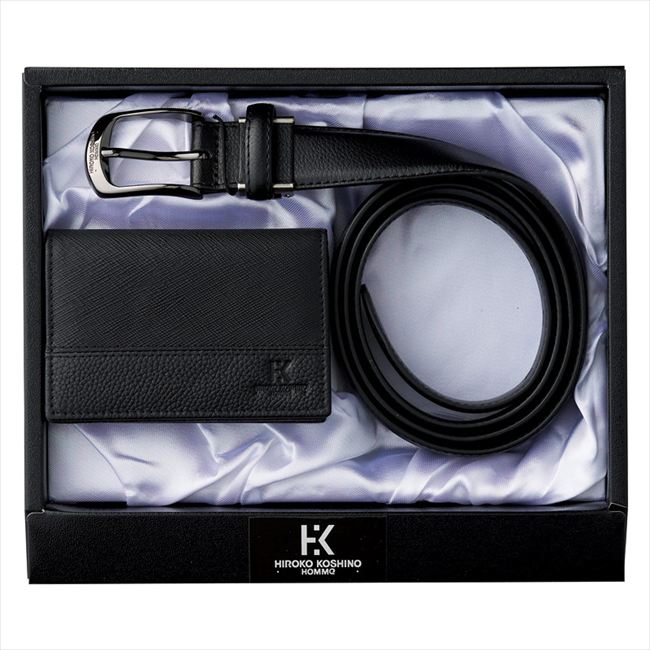 ヒロココシノ・オム ベルト&名刺入セット HKHSE-2 内祝 内祝い お祝 御祝 記念品 出産内祝い プレゼント 快気祝い 粗供養 引出物