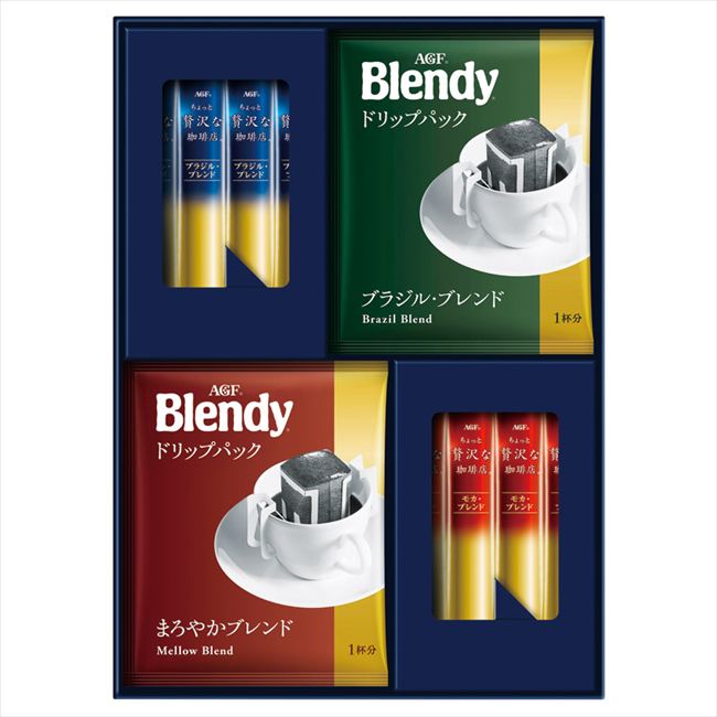 AGF ドリップ&スティックブラックギフト BZB-15Y 内祝 内祝い お祝 御祝 記念品 出産内祝い プレゼント 快気祝い 粗供養 引出物