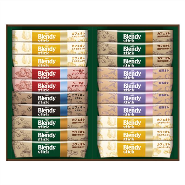 AGF ブレンディ スティックカフェオレコレクション BST-20D 内祝 内祝い お祝 御祝 記念品 出産内祝い プレゼント 快気祝い 粗供養 引出物
