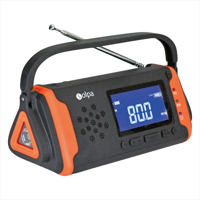 solpa 手回し・ソーラー蓄電ラジオ チャージオ ラムダ SL-091 内祝 内祝い お祝 御祝 記念品 出産内祝い プレゼント 快気祝い 粗供養 引出物