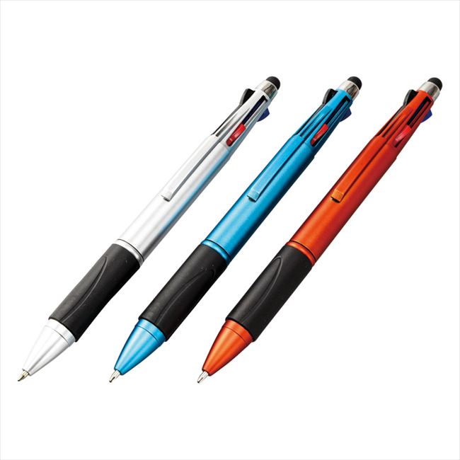 タッチペン付4色ボールペン（1P） SC-1606 内祝 内祝い お祝 御祝 記念品 出産内祝...