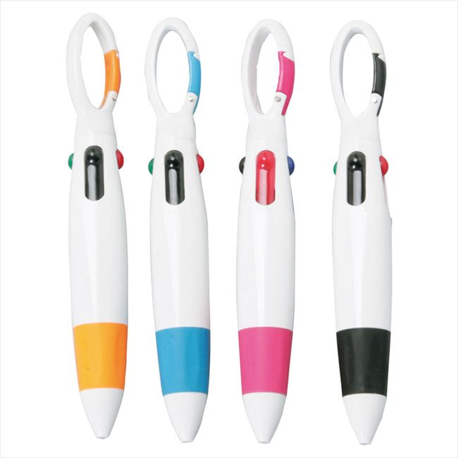 カラビナ4色ボールペン（1P） BK4C 内祝 内祝い お祝 御祝 記念品 出産内祝い プレゼント 快気祝い 粗供養 引出物