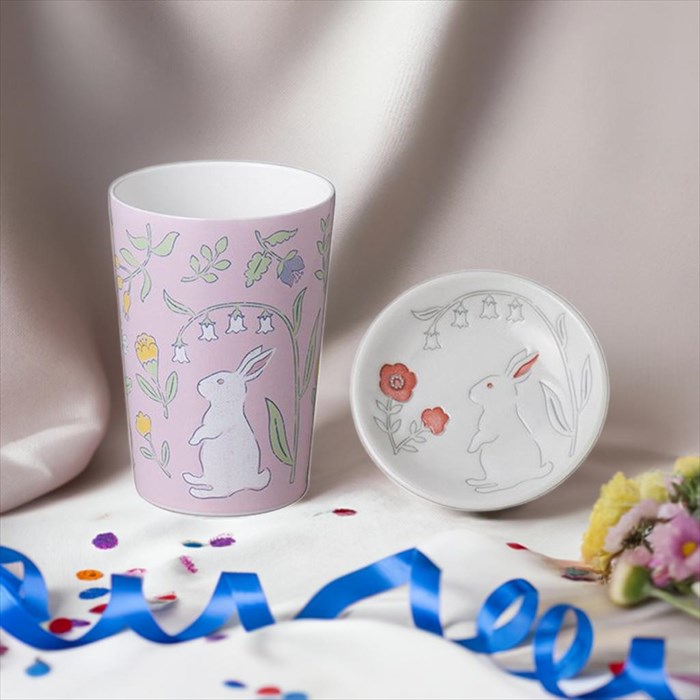 樂天商城 - フラワーフレグラントガーデンミニプレートタンブラー 151920 内祝い 結婚式 記念品 プレゼント 内祝 出産内祝い