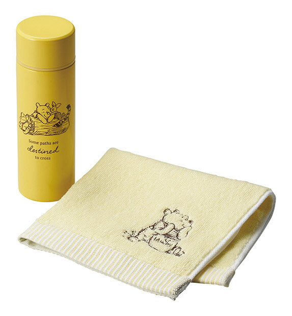 ディズニー くまのプーさん ボトル＆タオルセット 52908 ギフト 内祝い 御祝 御礼 記念品 引出物 結婚式 プレゼント 出産内祝い 結婚お祝い