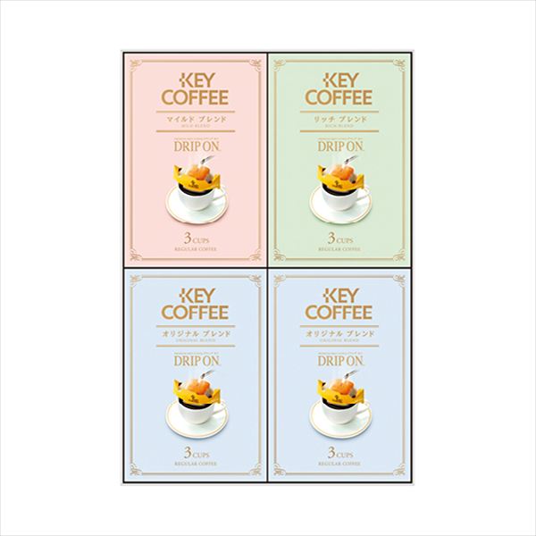 キーコーヒー ドリップオン・レギュラーコーヒーギフト KPN-120 内祝 内祝い お祝 御祝 記念品 出産内祝い プレゼント 快気祝い 粗供養 引出物