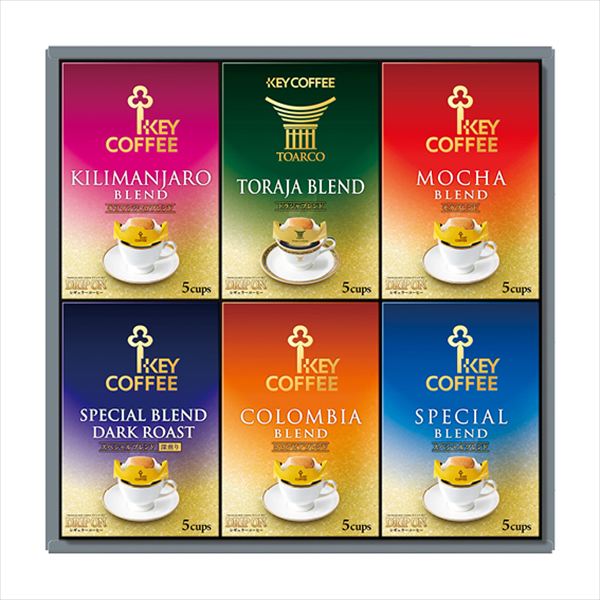 樂天商城 - キーコーヒー ドリップオン・レギュラーコーヒーギフト KDV-30L 内祝 内祝い お祝 御祝 記念品 出産内祝い プレゼント 快気祝い 粗供養 引出物