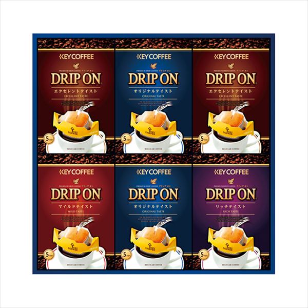 キーコーヒー ドリップオン・レギュラーコーヒーギフト CAG-30N 内祝 内祝い お祝 御祝 記念品 出産内祝い プレゼント 快気祝い 粗供養 引出物