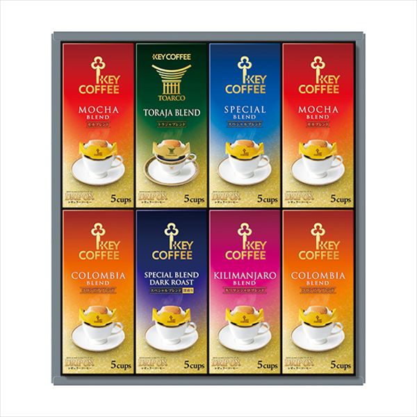 キーコーヒー ドリップオン・レギュラーコーヒーギフト KDV-40L 内祝 内祝い お祝 御祝 記念品 出産内祝い プレゼント 快気祝い 粗供養 引出物