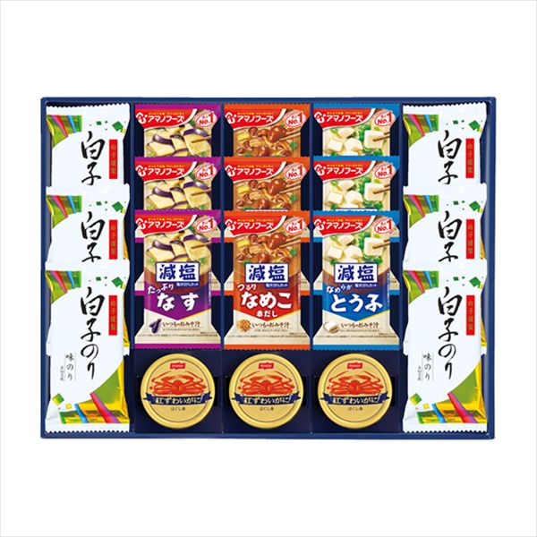 味之庵 アマノフーズ&白子のり 6665-80 内祝 内祝い お祝 御祝 記念品 出産内祝い プレゼント 快気祝い 粗供養 引出物