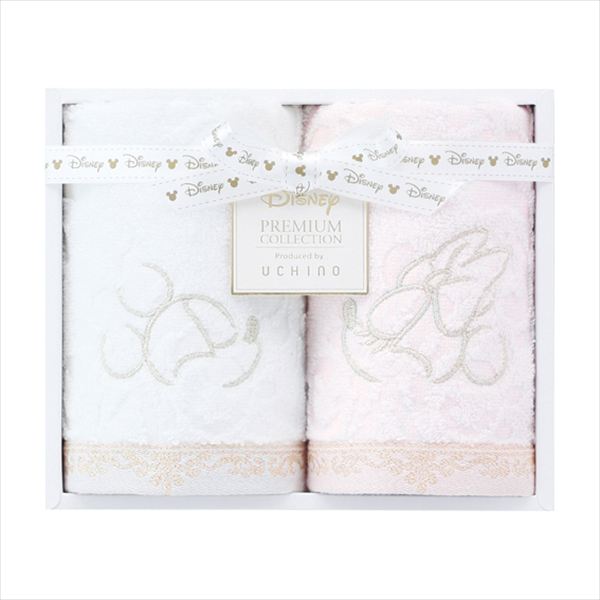 ディズニー プレミアム エターナリー ゲストタオル2枚セット WG20876-M 内祝 内祝い お祝 御祝 記念品 出産内祝い プレゼント 快気祝い 粗供養 引出物