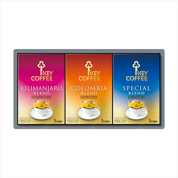 キーコーヒー ドリップオン・レギュラーコーヒーギフト KDV-15L 内祝 内祝い お祝 御祝 記念品 出産内祝い プレゼント 快気祝い 粗供養 引出物