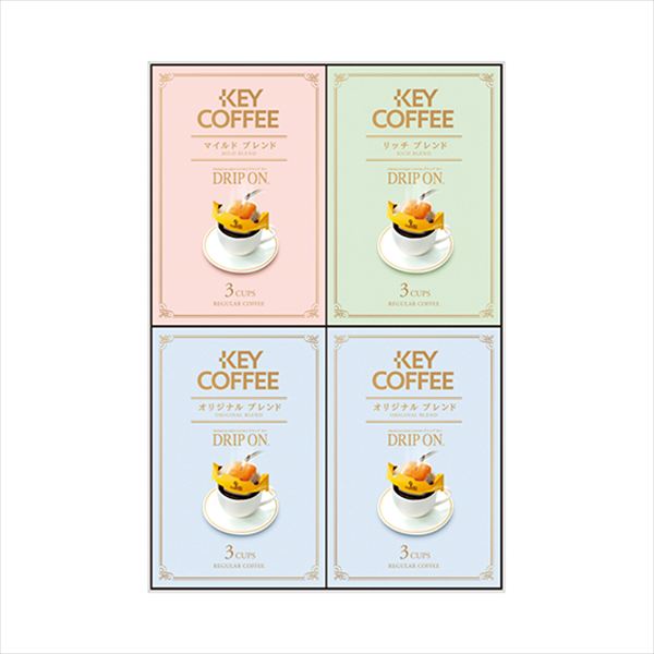 キーコーヒー ドリップオン・レギュラーコーヒーギフト KPN-120 内祝 内祝い お祝 御祝 記念品 出産内祝い プレゼント 快気祝い 粗供養 引出物