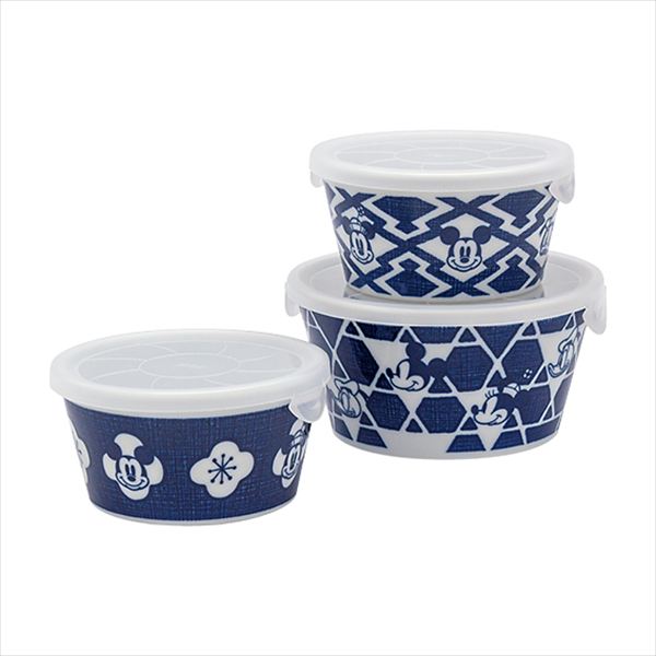 樂天商城 - ディズニー ニホンスタイル レンジパック3点セット（MSS） 3308-02 内祝 内祝い お祝 御祝 記念品 出産内祝い プレゼント 快気祝い 粗供養 引出物