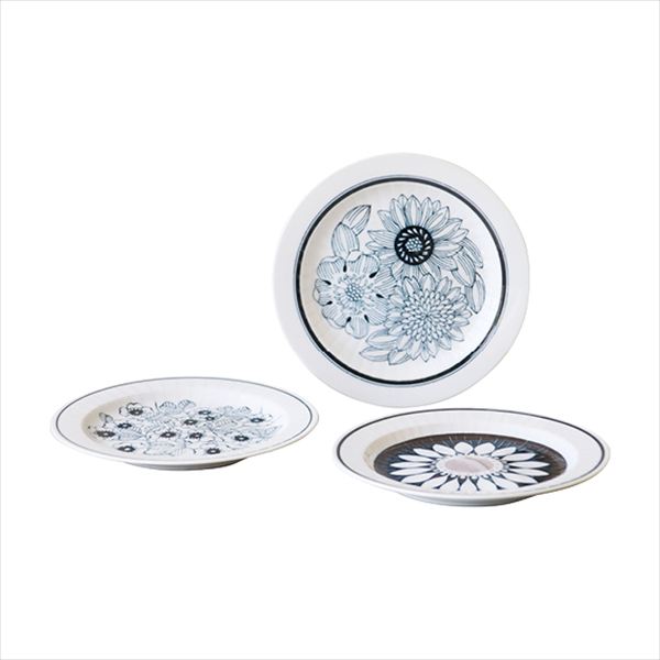 樂天商城 - ANTICO アンティコフラワー トリオケーキプレート AF88-Y02 内祝 内祝い お祝 御祝 記念品 出産内祝い プレゼント 快気祝い 粗供養 引出物