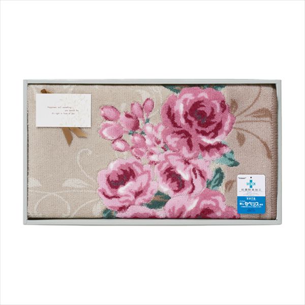 ローズ大判バスマット ピンク 095261PI 内祝 内祝い お祝 御祝 記念品 出産内祝い プレゼント 快気祝い 粗供養 引出物
