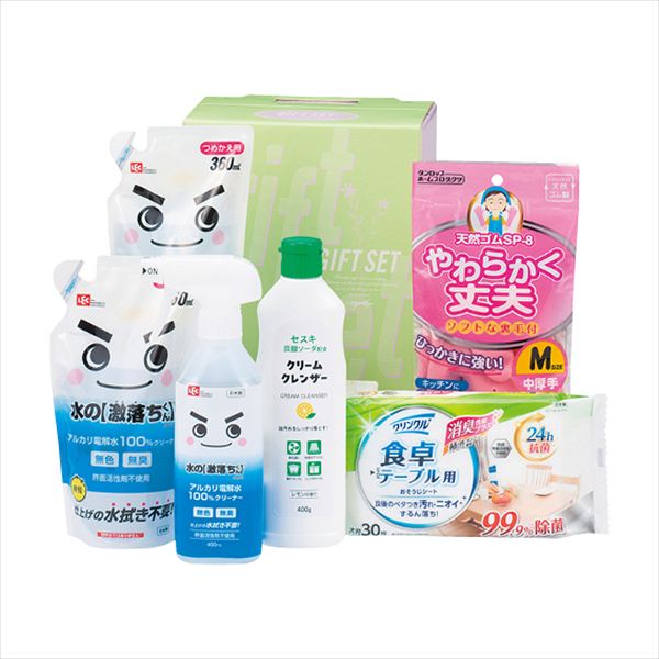 激落ちクリーンセット LEKS-30 内祝 内祝い お祝 御祝 記念品 出産内祝い プレゼント 快気祝い 粗供養 引出物
