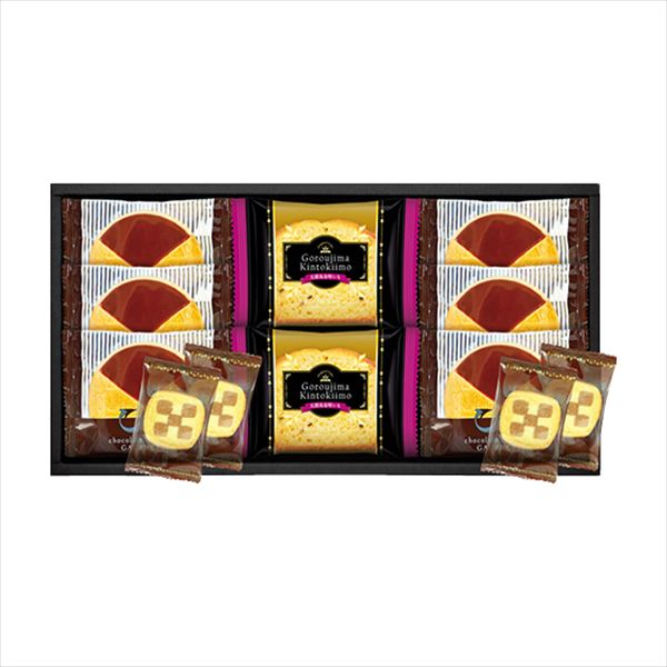 五郎島金時いもケーキ&ゴーフレット+クッキー KKC20 内祝 内祝い お祝 御祝 記念品 出産内祝い プレゼント 快気祝い 粗供養 引出物