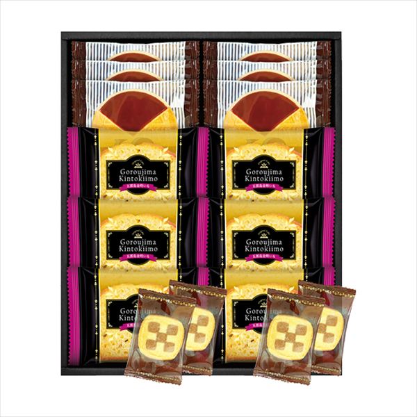 五郎島金時いもケーキ&ゴーフレット+クッキー KKC30 内祝 内祝い お祝 御祝 記念品 出産内祝い プレゼント 快気祝い 粗供養 引出物