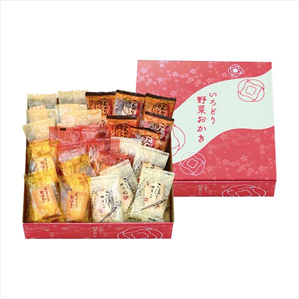 Set, Assortment - いろどり野菜おかき IR-CM 内祝 内祝い お祝 御祝 記念品 出産内祝い プレゼント 快気祝い 粗供養 引出物