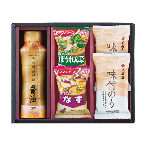 樂天商城 - アマノフーズ&大森屋味付のりギフト NYO-BOR 内祝 内祝い お祝 御祝 記念品 出産内祝い プレゼント 快気祝い 粗供養 引出物