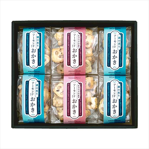 アーモンドおかき ふたつの味くらべ MY-30 内祝 内祝い お祝 御祝 記念品 出産内祝い プレゼント 快気祝い 粗供養 引出物