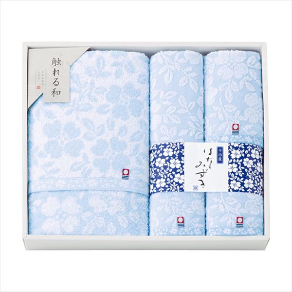 乐天商城 - 触れる和 はなみずき 今治タオルセット HN-8850 内祝 内祝い お祝 御祝 記念品 出産内祝い プレゼント 快気祝い 粗供養 引出物