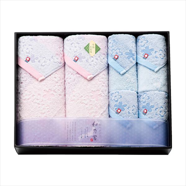 和乃響 桜逸品 今治タオルセット HT10024 内祝 内祝い お祝 御祝 記念品 出産内祝い プレゼント 快気祝い 粗供養 引出物