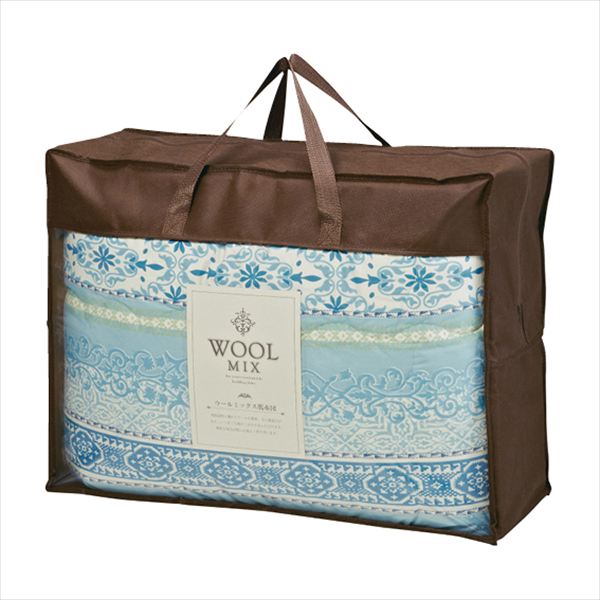 ■商品紹介実寸/140×190 材質/側地:綿100%、詰め物:ポリエステル90%・羊毛10%（0.5） ■パッケージサイズ：箱寸/440×580×160 ■重量：約1620g メーカー希望小売価格はメーカーカタログに基づいて掲載しています...