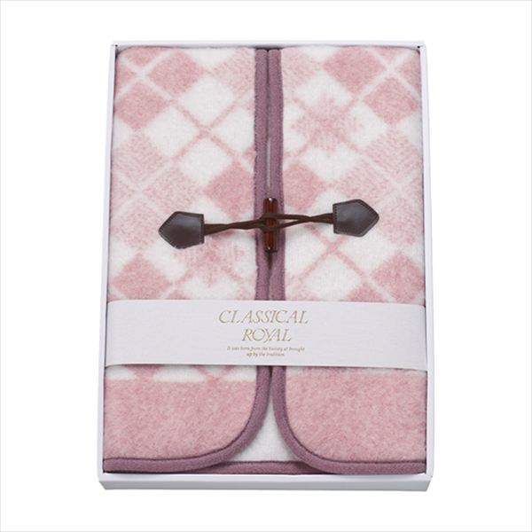 ジャカード織アクリルベスト（毛羽部分） ピンク WAB-505-P 内祝 内祝い お祝 御祝 記念品 出産内祝い プレゼント 快気祝い 粗供養 引出物