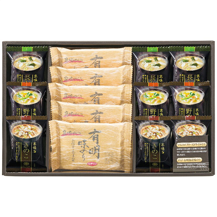 Other - 送料無料 お中元 フリーズドライみそ汁＆有明味のりセット NF-BE ※6/8以降の出荷予定となります。北海道・沖縄・離島は配達不可 全国送料無料 御中元ギフト 早割 お中元2026 御中元 御見舞 お見舞い お取り寄せ グルメスイーツ