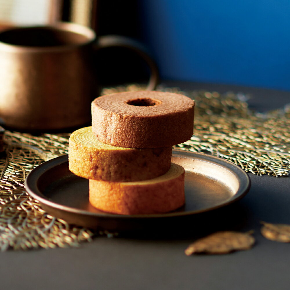 ミニバウム5個セット(ブラウン)