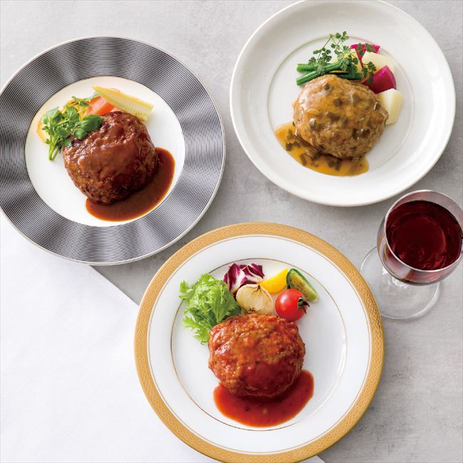 送料無料 お歳暮 お肉の専門店スギモト 黒毛和牛入りハンバーグ3種セット WHB3-55F...