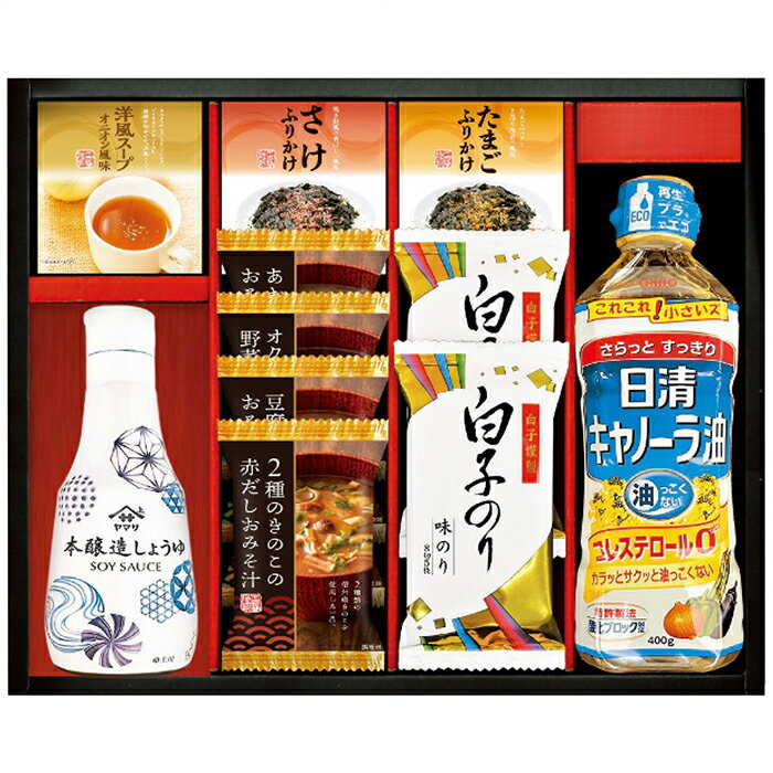 ヤマサ鮮度しょうゆ＆フリーズドライバラエティセット CR-40 内祝い お祝 出産内祝い