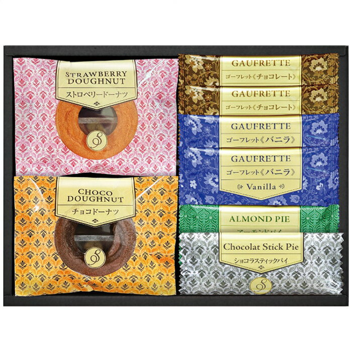 Senjudo ゴーフレット・焼ドーナツ スイーツセレクト GFD-15 内祝い お祝 出産内祝い