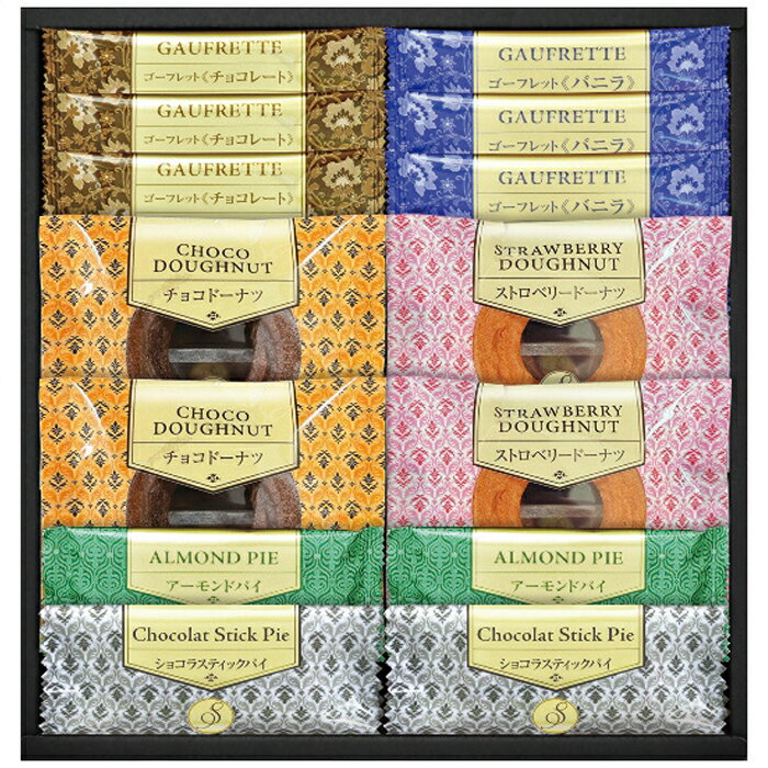 Senjudo ゴーフレット・焼ドーナツ スイーツセレクト GFD-25 内祝い お祝 出産内祝い