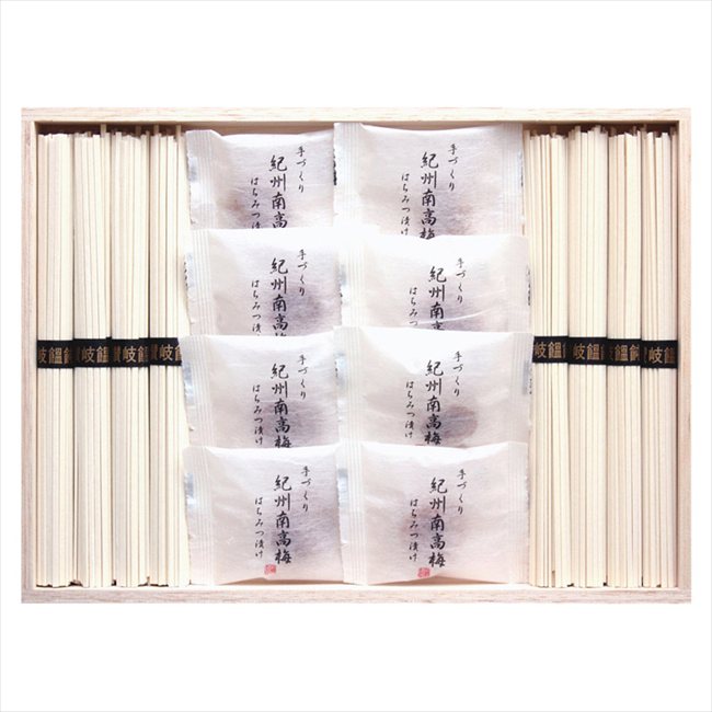 ■商品紹介：日本一の梅の里、和歌山の肉厚で皮が柔らかい最高級の紀州南高梅のはちみつ漬けと讃岐うどんの詰合せです。 日本一の梅の里、和歌山の肉厚で皮が柔らかい最高級の紀州南高梅のはちみつ漬けと讃岐うどんの詰合せです。 ■商品内容：セット内容/...