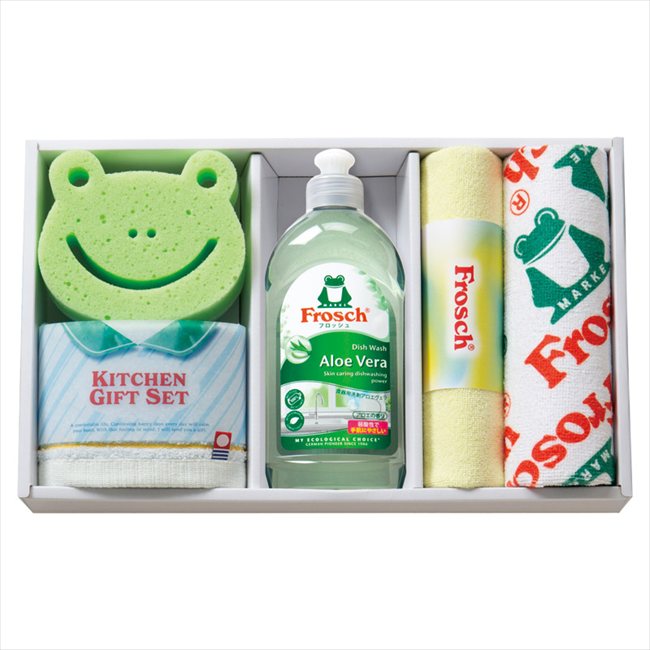 ■商品紹介：手肌と環境に優しいノンアルコール洗剤フロッシュは、自然界に存在する微生物によってほぼ1 0 0%が自然に還ります。 ■商品内容：セット内容/マイクロファイバークロス（中国）（25×25cm）×2、フロッシュ（アロエヴェラ）（オーストリア）（300?）・スポンジ（中国）・今治ウォッシュタオル（34×30cm）×各1 ■パッケージサイズ：22.5×36×5.6cm ■賞味期限（ある場合）： メーカー希望小売価格はメーカーカタログに基づいて掲載しています ■さまざまなギフトアイテムをご用意しております。 内祝　内祝い　お祝い返し　ウェディングギフト　ブライダルギフト　引き出物　引出物　結婚引き出物　結婚引出物　結婚内祝い　出産内祝い 命名内祝い　入園内祝い　入学内祝い　卒園内祝い　卒業内祝い　就職内祝い　新築内祝い　引越し内祝い　快気内祝い　開店内祝い　二次会 披露宴　お祝い　御祝　結婚式　結婚祝い　出産祝い　初節句　七五三　入園祝い　入学祝い　卒園祝い　卒業祝い　成人式　就職祝い　昇進祝い 新築祝い　上棟祝い　引っ越し祝い　引越し祝い　開店祝い　退職祝い　快気祝い　全快祝い　初老祝い　還暦祝い　古稀祝い　喜寿祝い　傘寿祝い 米寿祝い　卒寿祝い　白寿祝い　長寿祝い　金婚式　銀婚式　ダイヤモンド婚式　結婚記念日　ギフト　ギフトセット　セット　詰め合わせ　贈答品　お返し お礼　御礼　ごあいさつ　ご挨拶　御挨拶　プレゼント　お見舞い　お見舞御礼　お餞別　引越し　引越しご挨拶　記念日　誕生日　父の日　母の日　敬老の日 記念品　卒業記念品　定年退職記念品　ゴルフコンペ　コンペ景品　景品　賞品　粗品　お香典返し　香典返し　志　満中陰志　弔事　会葬御礼　法要 法要引き出物　法要引出物　法事　法事引き出物　法事引出物　忌明け　四十九日　七七日忌明け志　一周忌　三回忌　回忌法要　偲び草　粗供養　初盆 供物　お供え　お中元　御中元　お歳暮　御歳暮　お年賀　御年賀　残暑見舞い　年始挨拶　ボーリング大会　景品　レミパン　ゼリー　スターバックス 千疋屋　結婚式　そうめん　ローラアシュレイ　プリン　話題　ディズニー　カタログギフト　ティファール　ビタクラフト　ステンレスタンブラー　リラックマ のし無料　メッセージカード無料　ラッピング無料 ギフトにぴったりのアイテムをご紹介！ 贈り物に悩んでいる方へ、心温まるギフトアイテムを取り揃えました。高品質な食品、ふわふわのタオル、美しい食器、そしてセンスあふれる雑貨まで、幅広いラインナップであなたの大切な人への思いを伝えます。 特徴 高品質：厳選された素材と丁寧な製造工程で作られた商品ばかり。どれも長く愛用いただけます。 多用途：どんなシーンでも使える万能アイテムが揃っています。誕生日、結婚祝い、新築祝いなど、さまざまな場面に最適です。 デザイン：シンプルで洗練されたデザインから、カラフルで個性的なものまで、多彩なバリエーションをご用意。 お手頃価格：高品質ながら手ごろな価格で、コストパフォーマンスも抜群。 おすすめの用途とシーン 誕生日プレゼント：大切な人の特別な日を祝うために、実用的かつ心温まるギフトを。食品やタオルは、日常で役立つアイテムとして喜ばれます。 結婚祝い：新しい生活を始めるカップルに、美しい食器やおしゃれな雑貨を。幸せな家庭を築くお手伝いができます。 新築祝い：新しい家に引っ越した友人や家族へ、インテリアにぴったりの雑貨や実用的なタオルを。快適な生活をサポートします。 お返しギフト：感謝の気持ちを込めて、おしゃれで実用的なアイテムを。食品はもちろん、使い心地の良いタオルや美しい食器も喜ばれます。 季節の贈り物：お中元やお歳暮、季節の挨拶として、季節に合ったギフトを。夏には涼しげな雑貨、冬には温かみのあるタオルや食品が最適です。 贈る相手に合わせたおすすめ グルメな方へ：美味しい食品を贈れば、食卓が一層華やかに。特別な時間を演出します。 家庭的な方へ：ふわふわのタオルや使いやすい食器で、日常生活に彩りを。 オシャレな方へ：センスあふれる雑貨で、インテリアを一層魅力的に。 まとめ あなたの気持ちを込めたギフト選びをお手伝いします。どれも心を込めて選んだアイテムばかりです。大切な人への贈り物として、自信を持っておすすめします。 商品概要 [分類] 以下のような商品をお探しの方にオススメです。スイーツ スィーツ スウィーツ Sweets ケーキ お菓子 洋菓子 デザート おやつ 小腹対策 食品 食べ物 / チョコレートケーキ チョコレート ガトーショコラ チーズケーキ 生菓子 生ケーキ ベイクドチーズケーキ [評価・マスコミ] ランキング1位のおすすめ(お勧め オススメ) インスタ映え SNS 評判 今話題の人気商品 [サービス] 以下のサービスをご利用いだだけます。不可の場合あり。お取り寄せ 全国配送 全国発送 オーダー 注文 デリバリー 取寄せ 宅配 ネット通販 持ち運び可 / 送料無料 送料込み 無料ギフト対応 日持ち長い 長期保存 賞味期限が長い 名入れ 当日発送 お急ぎ便 即日配送 即日発送 翌日配送 翌日発送 前日に買う あす楽 明日楽 即納 翌日 あす着 明日届く 配送日指定可 冷凍保存可 冷凍保管 冷凍便 ギフトラッピング ギフト対応 予約 メッセージ付き 有料メッセージカード 有料お誕生日カード ホワイトデー当日お届け可能 [パッケージ] 　 以下のような包装でお届けします。詰め合わせ セット アソート 化粧箱入り ラッピング不要 個包装 小分け 手提げ袋（有償） 2重梱包 [デザイン] 以下のようなイメージをお求めの方におすすめです。お洒落 可愛い ゴージャス 高級感 プレミアム サプライズ感 美しい インパクト 面白い 珍しい 希少 驚き シンプル 上品 スタイリッシュ エレガント モダン [ご用途] 工夫次第で様々な用途でご利用いただけます。贈り物 プレゼント ギフト プチギフト 贈答品 お祝い 御祝い 退職祝い 内祝い 出産祝い 出産内祝い 入学祝い 卒業祝い ご褒美 手土産 お土産 お使い物 お返し お礼 ご挨拶 ご進物 お配り 配る ばらまき バレンタインデー バレンタインデイ ヴァレンタイン 友チョコ 義理チョコ 本命チョコ 逆チョコ バレンタインチョコ ホワイトデー ホワイトデイ ホワイトデーのお返し 七五三 ひな祭り こどもの日 ハロウィン クリスマス お中元 お年賀 ウインターギフト 御中元 御歳暮 サマーギフト 残暑見舞い お歳暮 母の日 父の日 敬老の日 敬老会記念品 敬老会 結婚祝い 結婚内祝い 結婚記念日 結婚式二次会 二次会のプチギフト 結婚披露宴の引き出物 引き菓子 ウエディングパーティー 成人祝い 長寿祝い 還暦祝い 古希祝い 古稀祝い 喜寿祝い 傘寿祝い 米寿祝い 卒寿祝い 白寿祝い 紀寿祝い 百寿祝い 成人式 セレモニー イベント 内祝い 快気祝い 快気内祝い 出産内祝い 出産祝い 記念日 お返し ご進物 御使い物 お礼 ご挨拶 御礼 ご祝儀 祝儀の品 お使い物 ノベルティー 粗品 景品 長寿 法事 法要 仏事 年忌法事 志 粗供養 供養返し 香典返し 満中陰志 御供え お供え 御供物 弔事 七五三 ひな祭り 入学祝い 卒業祝い 卒園祝い 退職祝い 入社祝い 成人式 成人式のお祝い 朝食 食事代わり ティータイム ブレイクタイム ホームパーティー クリスマスケーキ 誕生日プレゼント 誕生祝い バースデーケーキ 学校 会社 職場 法人 取引先 部活 イベント サークル 介護施設 [おすすめの方] 以下のような様々なお客様にお喜びいただいております。10代 20代 30代 40代 50代 60代 70代 80代 90代 100歳以上 お母さん お父さん ママ パパ 兄弟姉妹 彼氏 彼女 恋人 義理の母 叔父さん 親戚の お嬢さん 大家族 家族 赤ちゃん 祖父 祖母 叔父 叔母 孫 おじいちゃん おばあちゃん じいじ ばあば 夫 旦那 妻 奥様 お嫁さん 奥さん 親 両親 娘 同僚 友達 仲間 友人 親友 上司 部下 先輩 後輩 お世話になった方 恩師 先生 大人数 女友達 法人 女性 男性 大人 子ども 子供用 小学生 中学生 高校生 男の子 女の子 辛党 甘党 甘いものが苦手 高齢者 お年寄り [その他おすすめ] 以下のような商品に興味のある方にもオススメです。大量 大量購入 財布に優しい 大人数 業務用 大量スイーツ お試し コスパ良い /とっておきのギフトを贈る。ギフト専門店のおすすめ商品です手肌と環境に優しいノンアルコール洗剤フロッシュは、自然界に存在する微生物によってほぼ1 0 0%が自然に還ります。