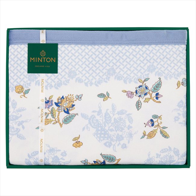 ミントン ソフトコットンケット ブルー MNCB31005PK/BL 内祝 内祝い お祝 御祝 記念品 出産内祝い プレゼント 快気祝い 粗供養 引出物