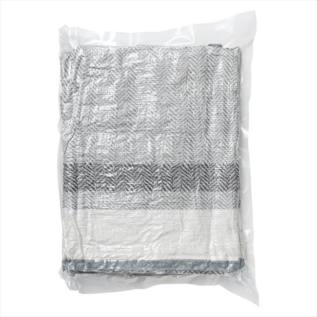 hidamari kobako 圧縮ガーゼハーフケット グレー BOS-100 BE/GY 内祝 内祝い お祝 御祝 記念品 出産内..